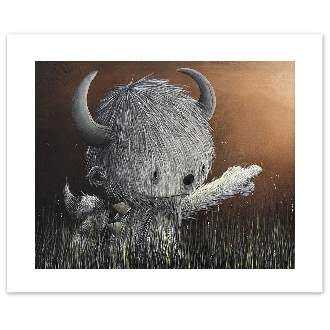 Fabio Napoleoni Don't Be Afraid Of It Open Edition Giclee Print