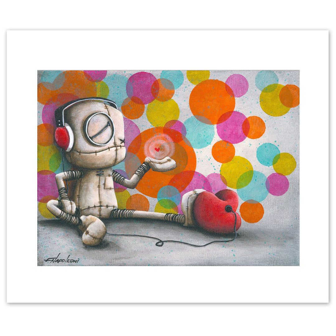 Fabio Napoleoni Nostalgic Soundtrack Open Edition Giclee Print