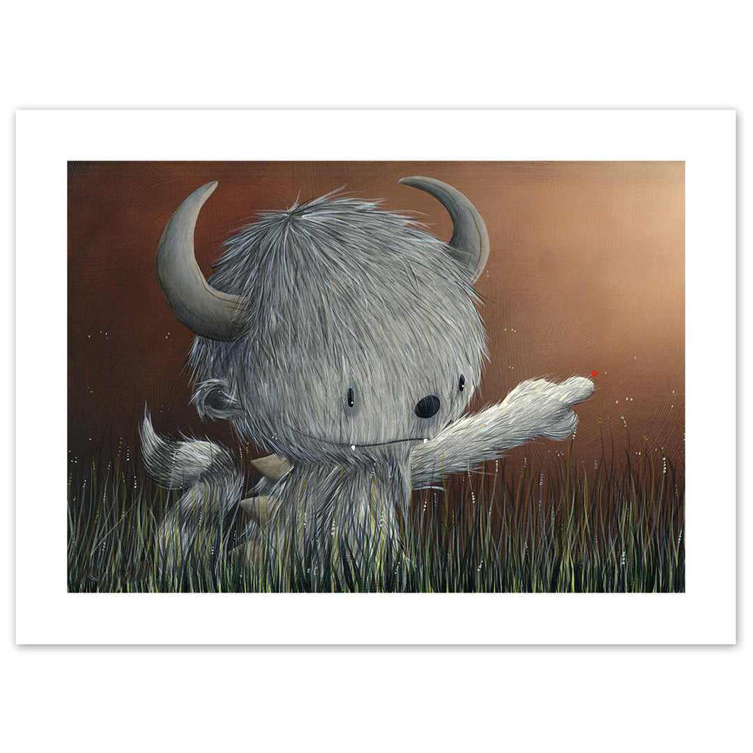 Fabio Napoleoni Don't Be Afraid Of It Open Edition Giclee Print